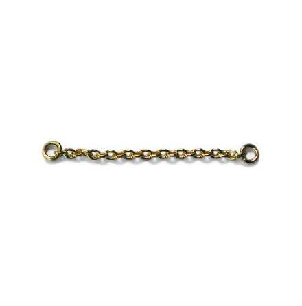 "Gold Chain", kedja för piercingsmycken, 18k