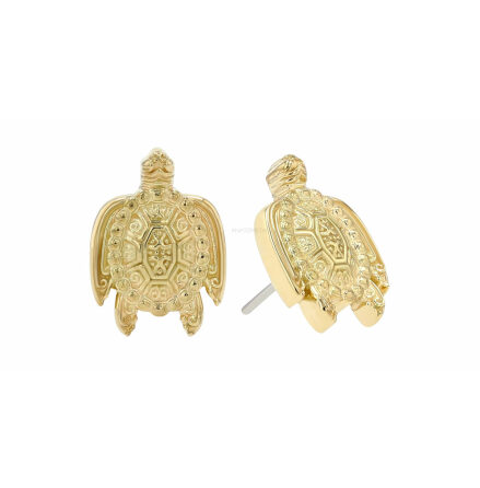 18k Gold Turtle, push pin