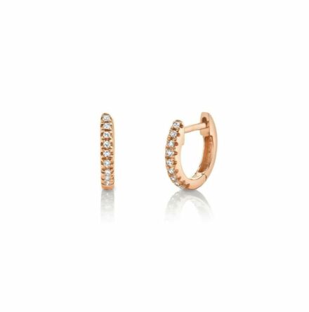 Creol in Rose Gold with Genuine Diamonds