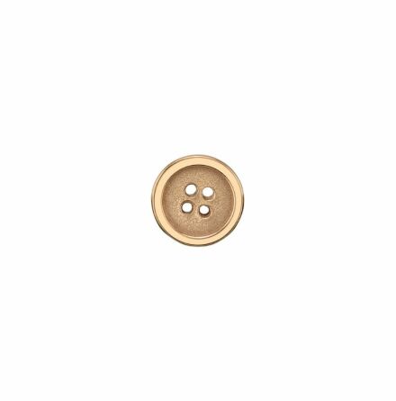 14k Yellow Gold Button