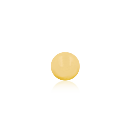 14k Yellow Gold Ball 2.5mm